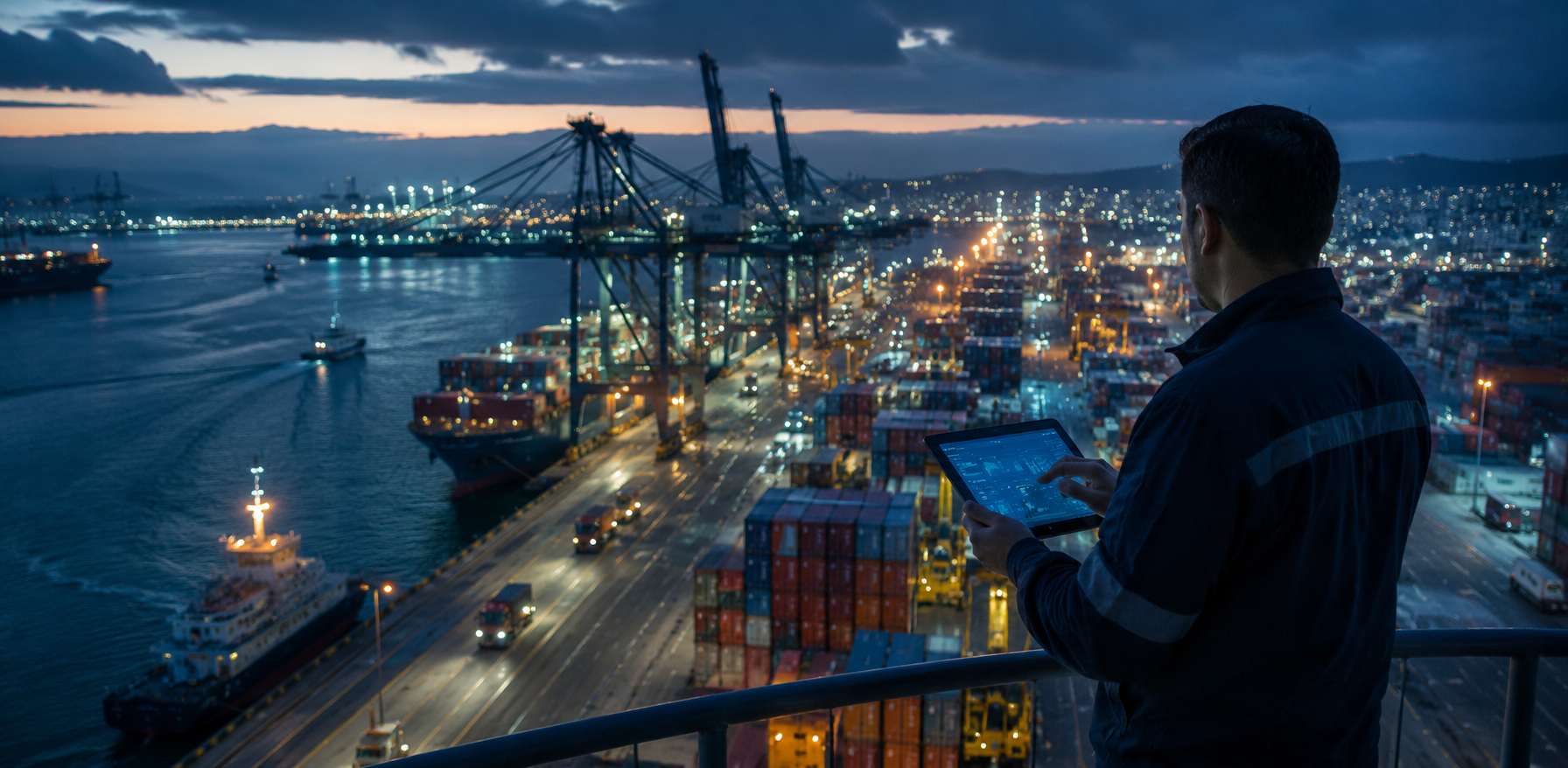 Connected assets. Faster decisions. Smarter, safer port operations.