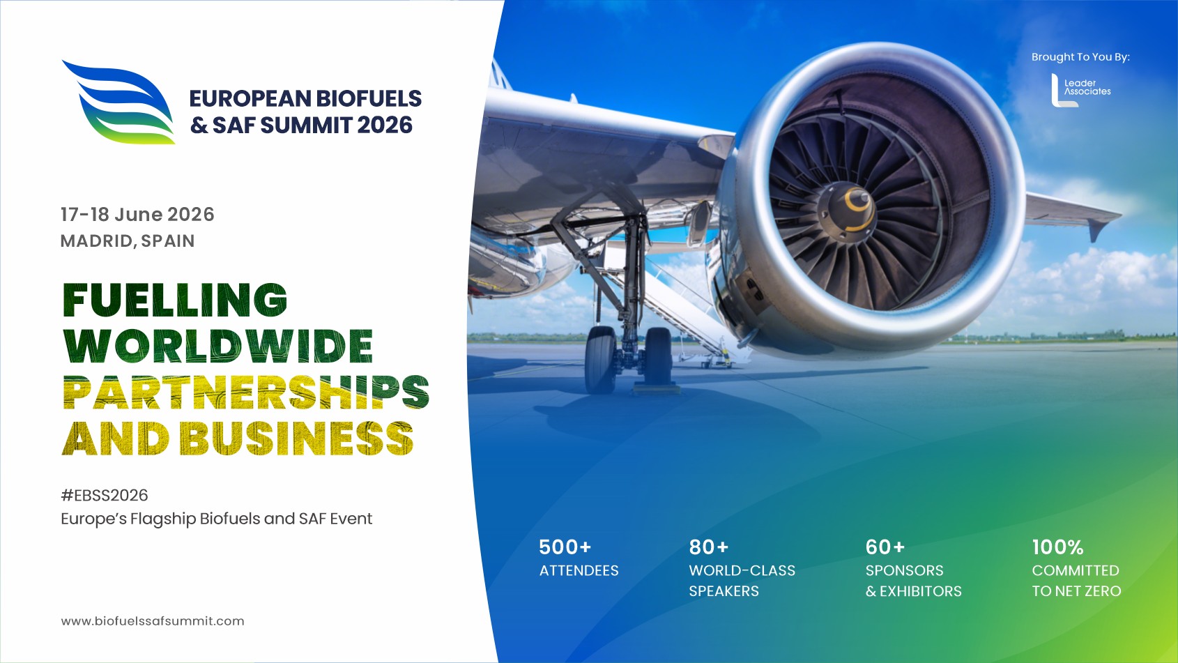 European biofuesl & saf summit 2026 banner 17-18 june