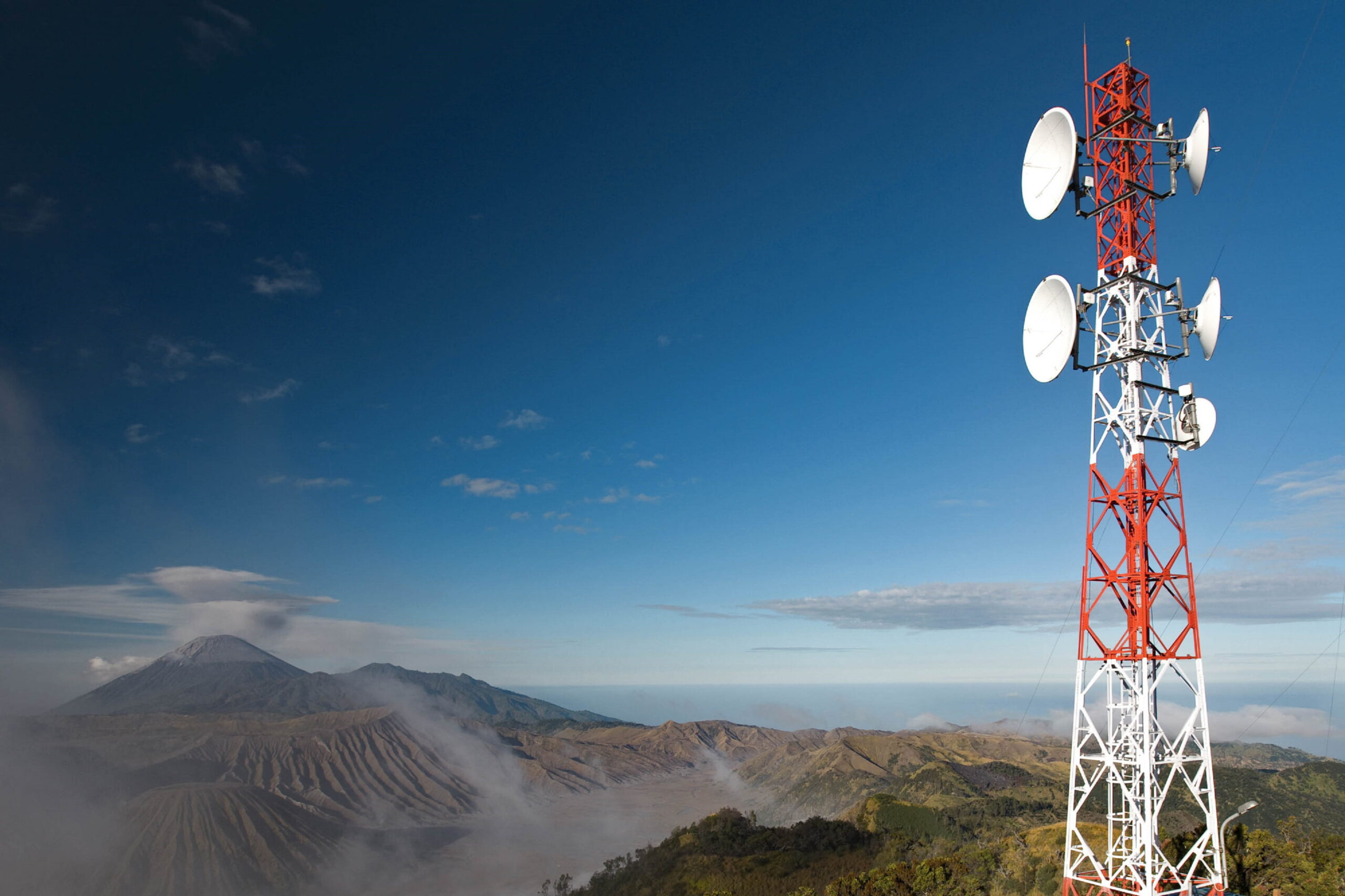 Scale monitoring across large territories