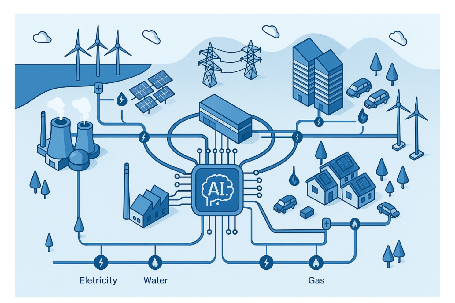 Utilities sector Value chain