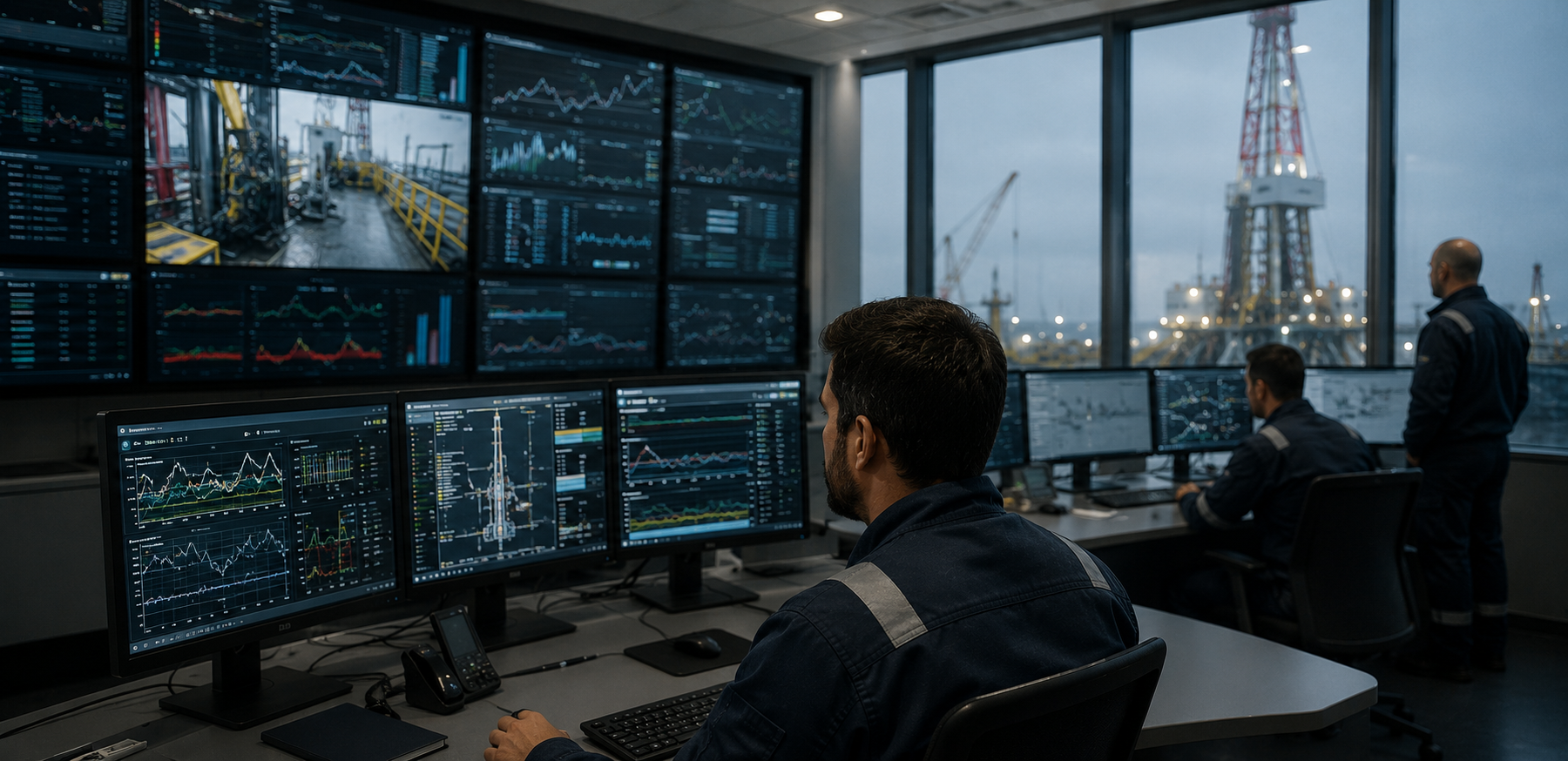 Agentic Control Room for Wells Drilling & Completion