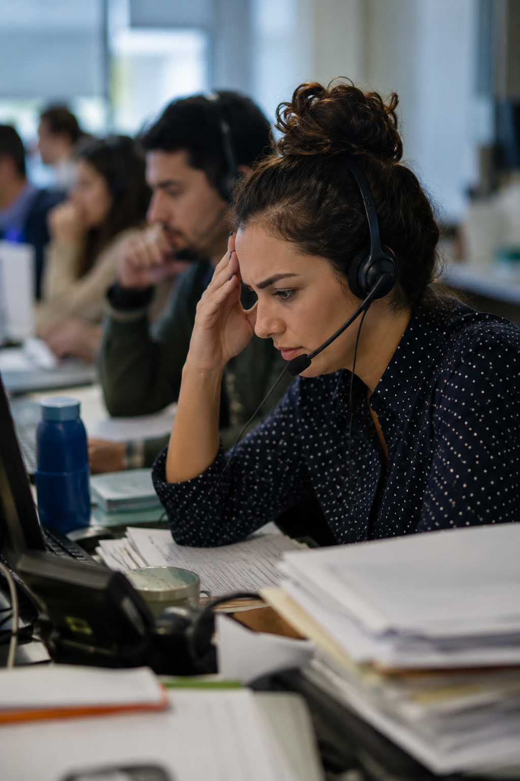 High call volumes