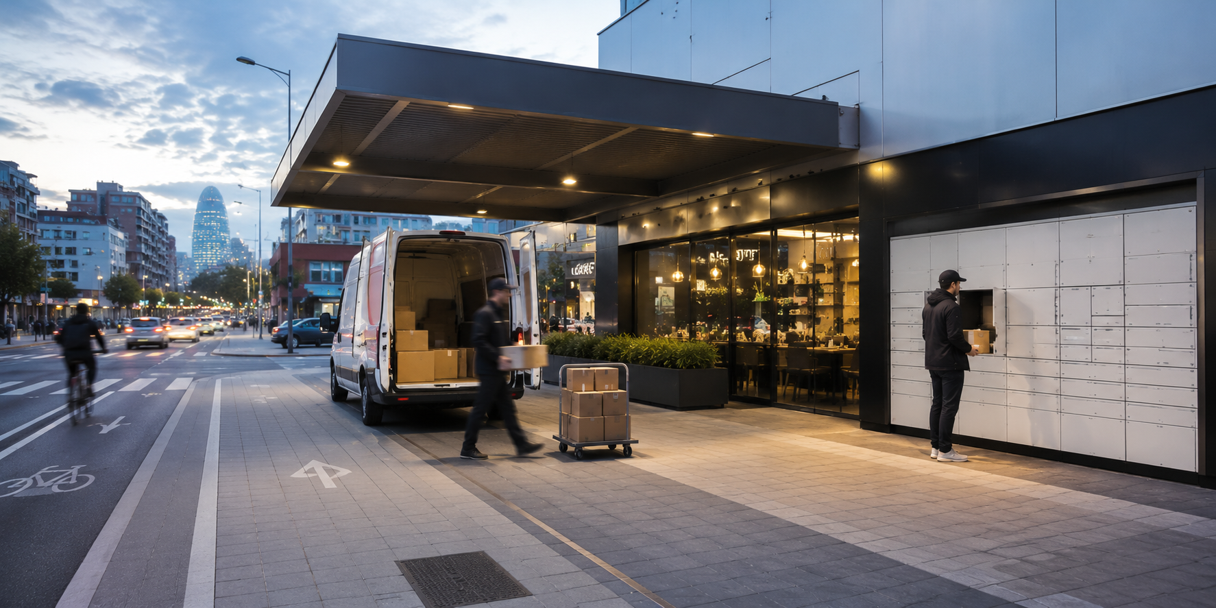 Last-Mile Logistics & Stations as Urban Micro-Hubs