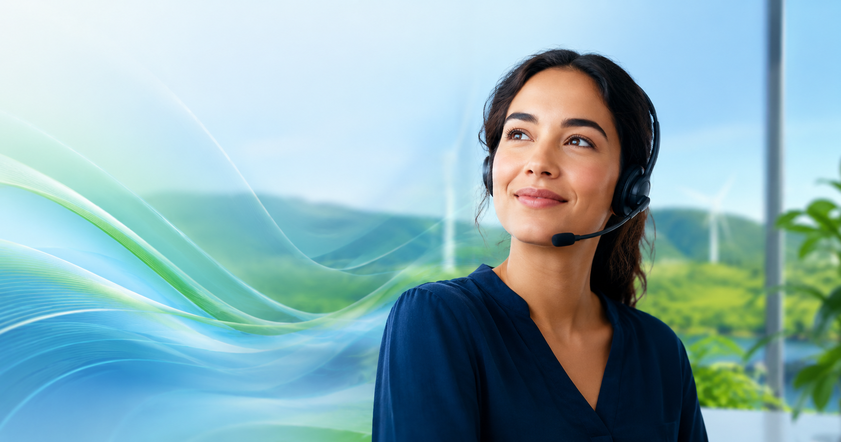 HEADLINE AI-Powered Virtual Assistant, Redefines Customer Satisfaction SUBHEADLINE Faster answers by design. Smarter service by nature. Built to help utility customers get support without waiting in the contact center queue.