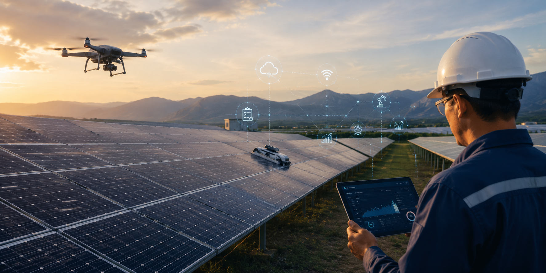 IoT-enabled maintenance for smarter solar parks