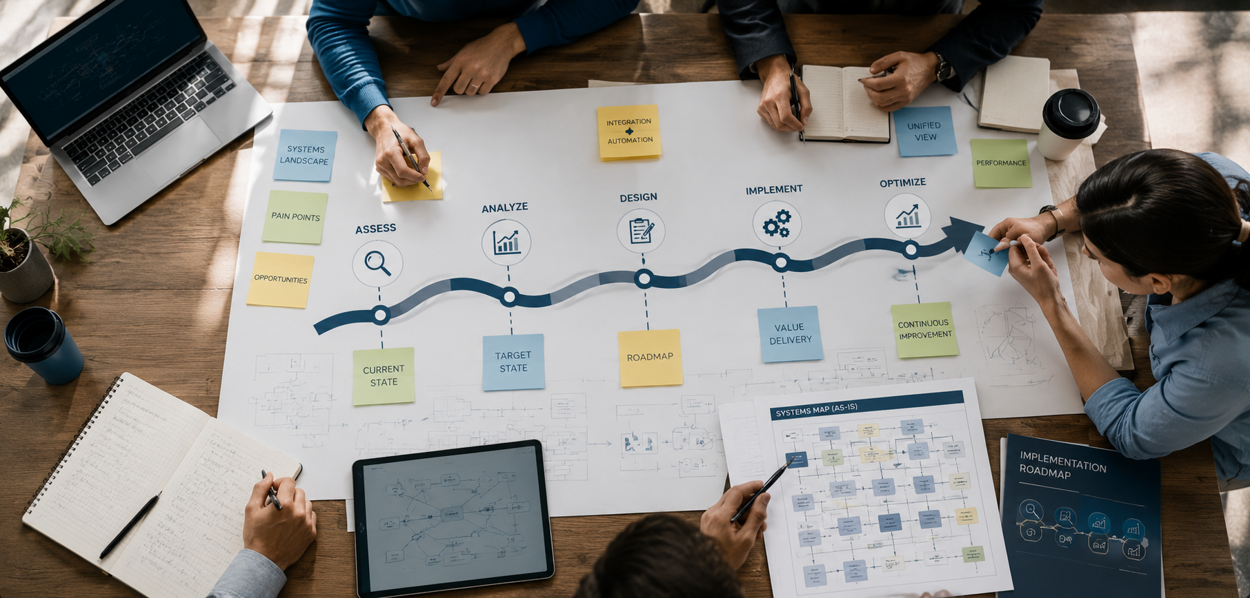 A roadmap to connect systems, processes, and operational performance