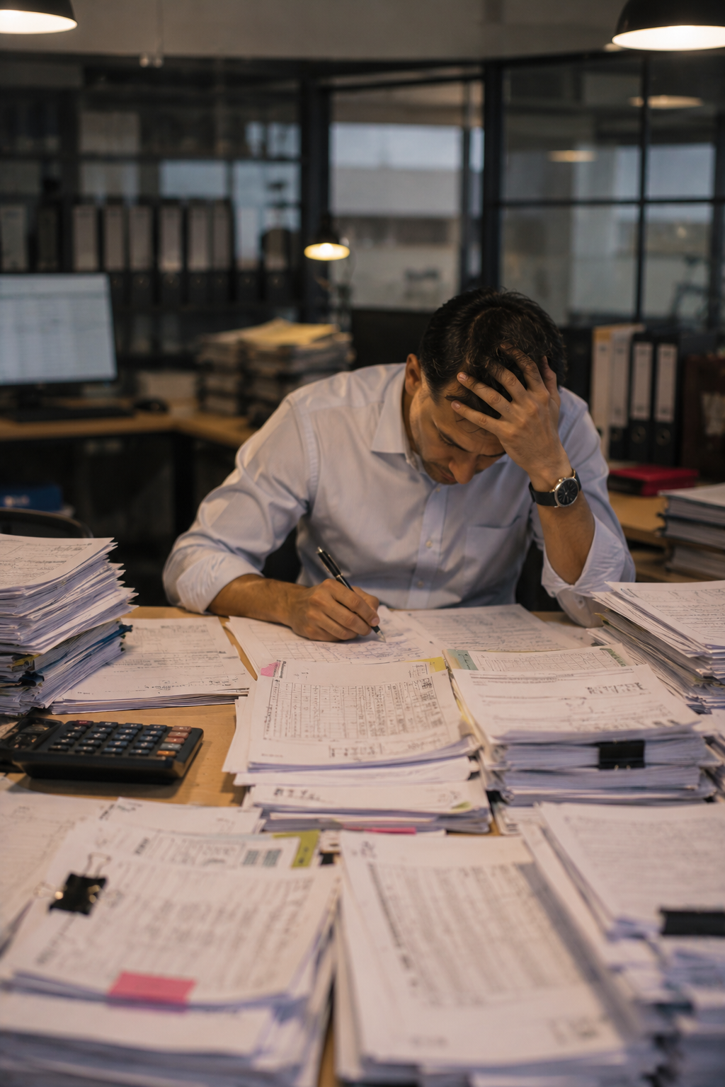 Manual processes limiting efficiency and scale