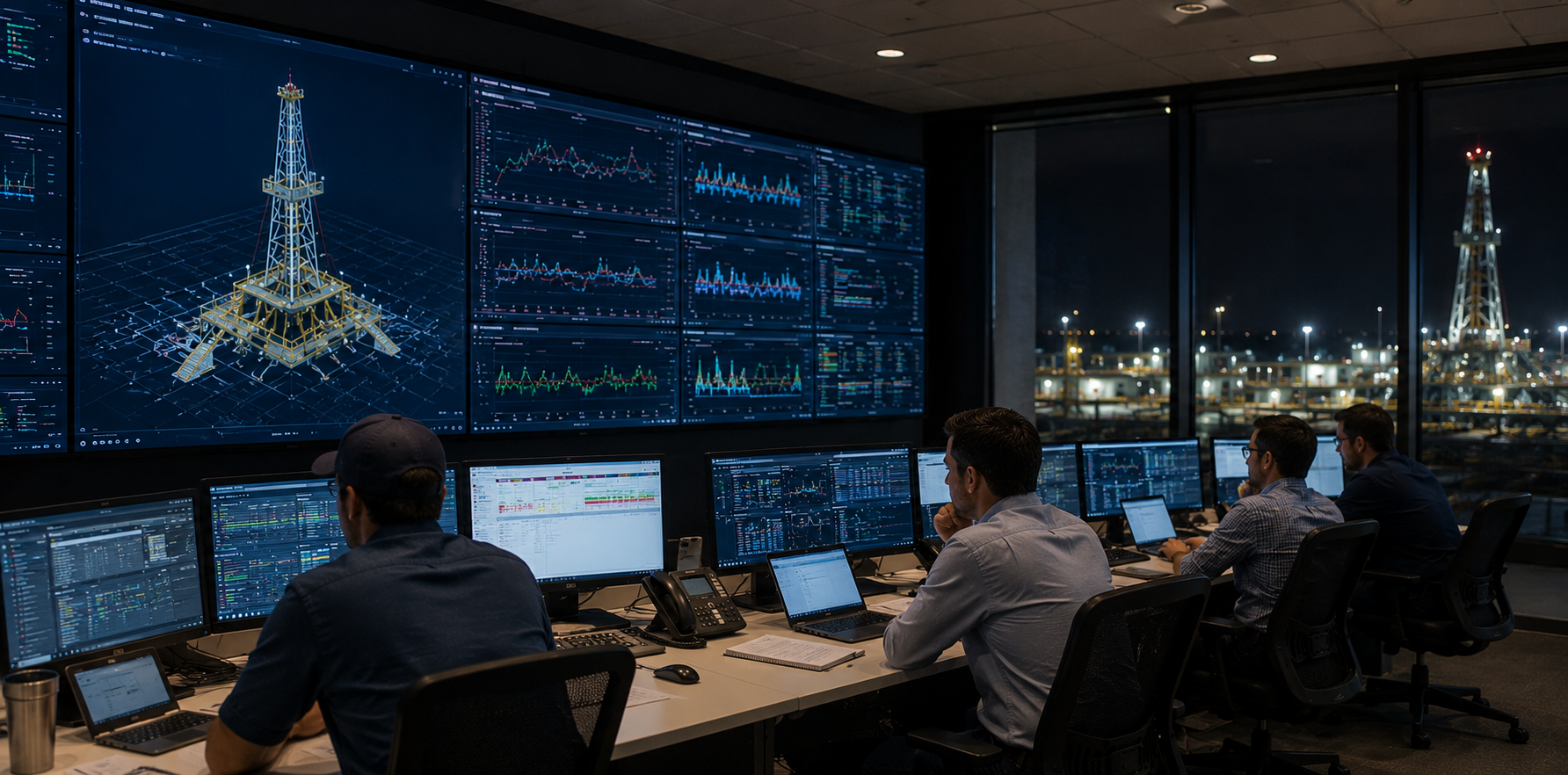 Operating Model for a Wells Drilling & Completion Control Room