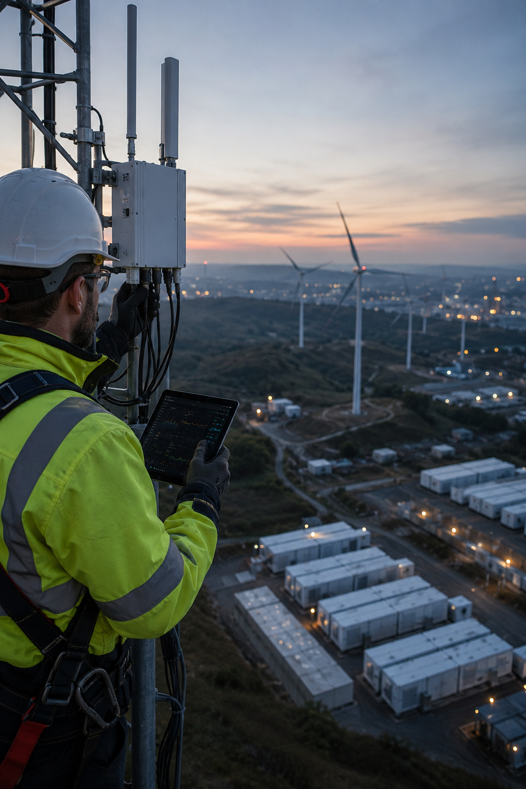 Scale communications for distributed energy