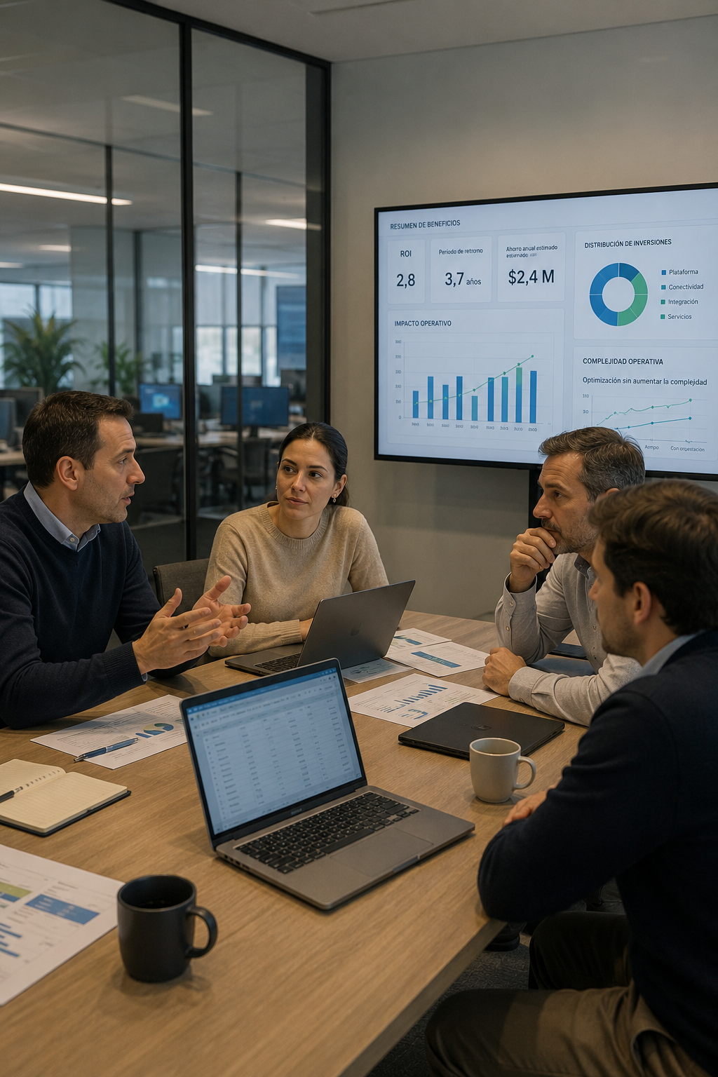 Keep the business case grounded