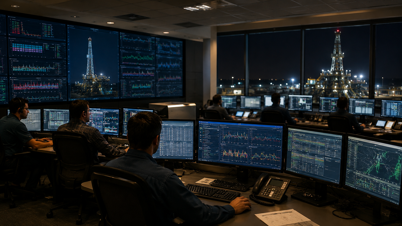 Operating Model for a Wells Drilling & Completion Control Room