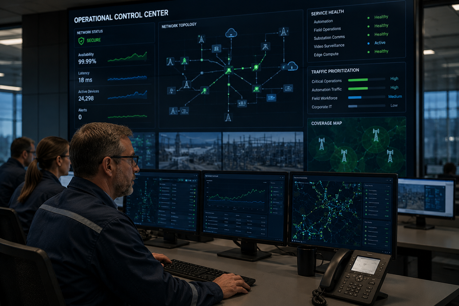 Keep connectivity tied to control