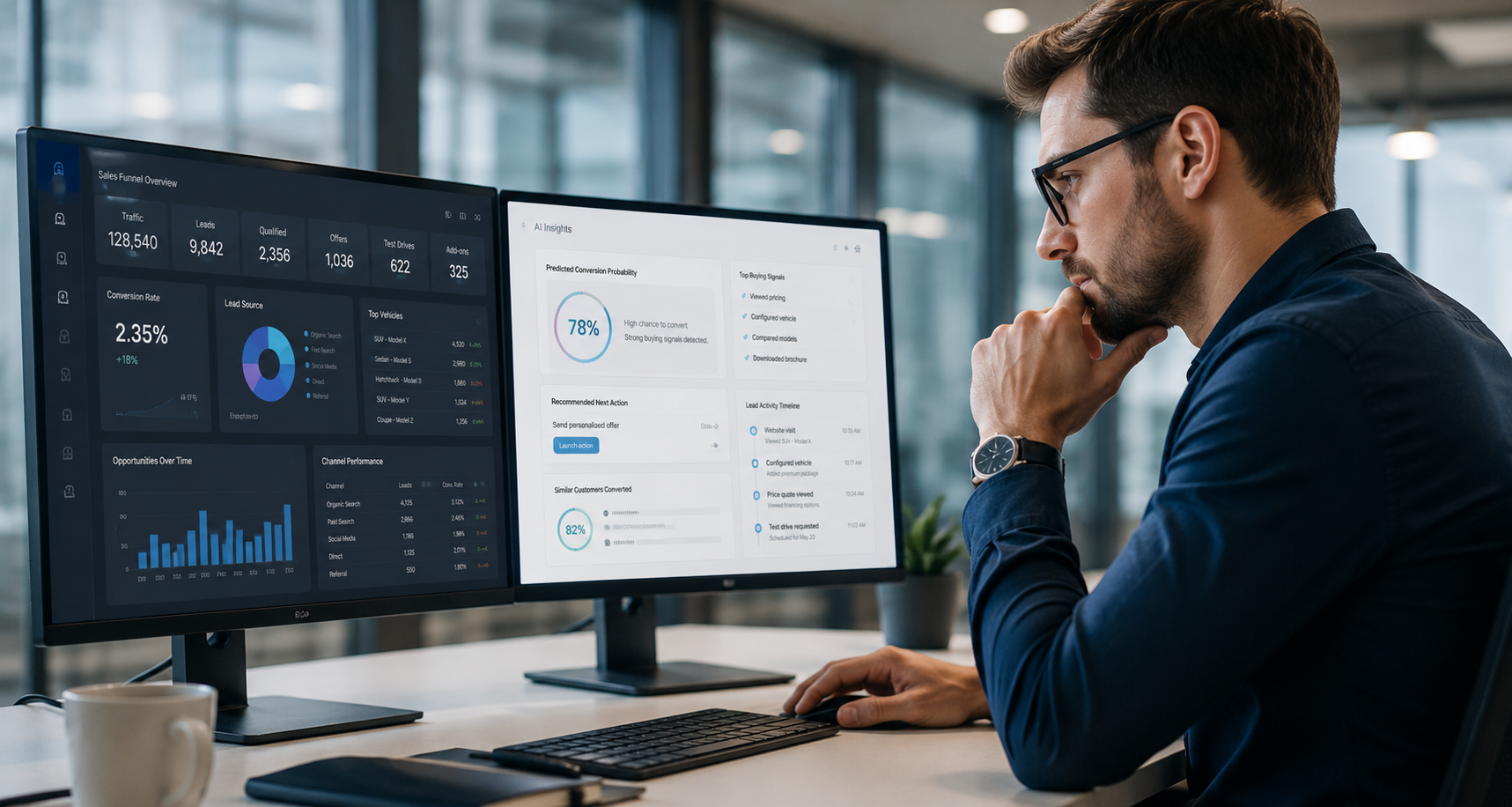 Visible demand. Faster conversion. AI at the core