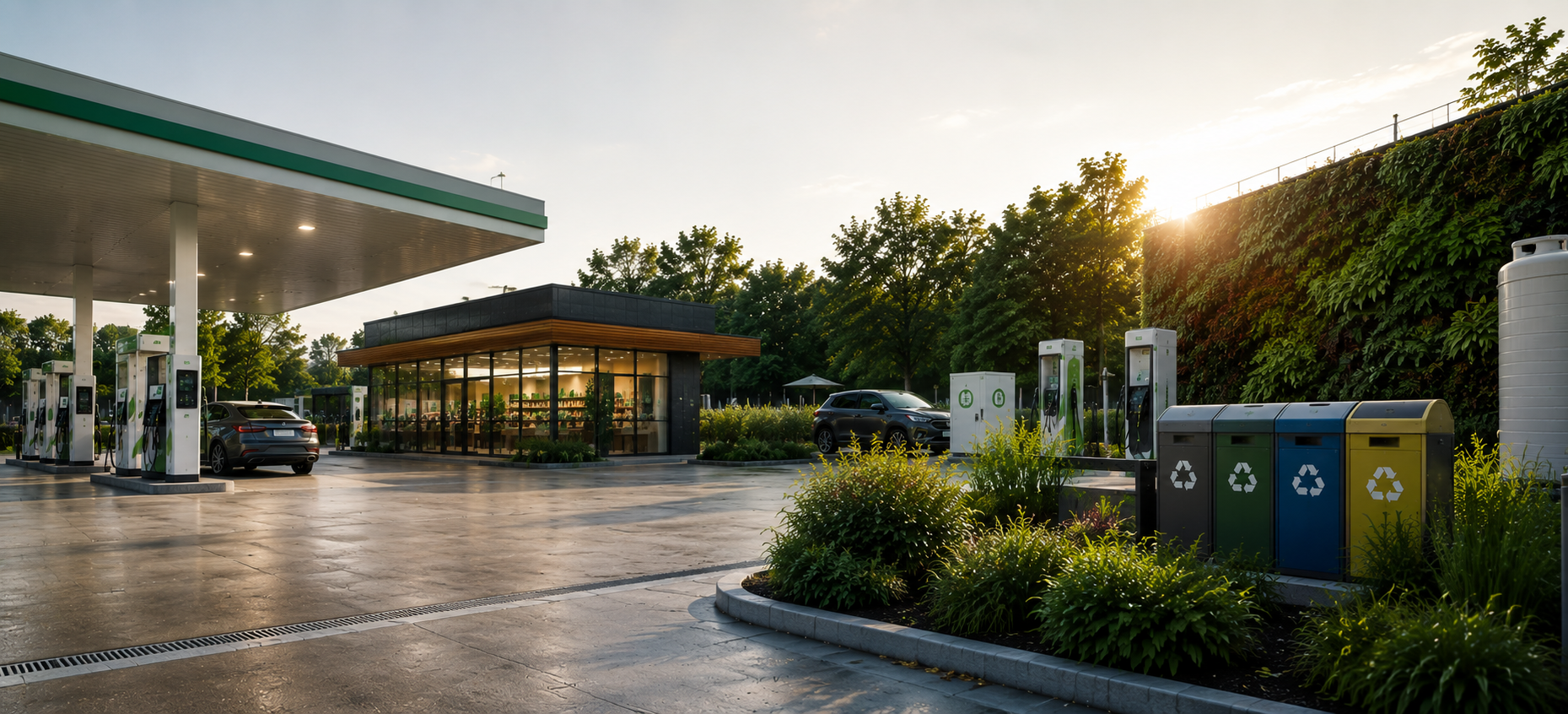 Circular operations, ESG visibility, and resource optimization—driving measurable sustainability outcomes across service station networks