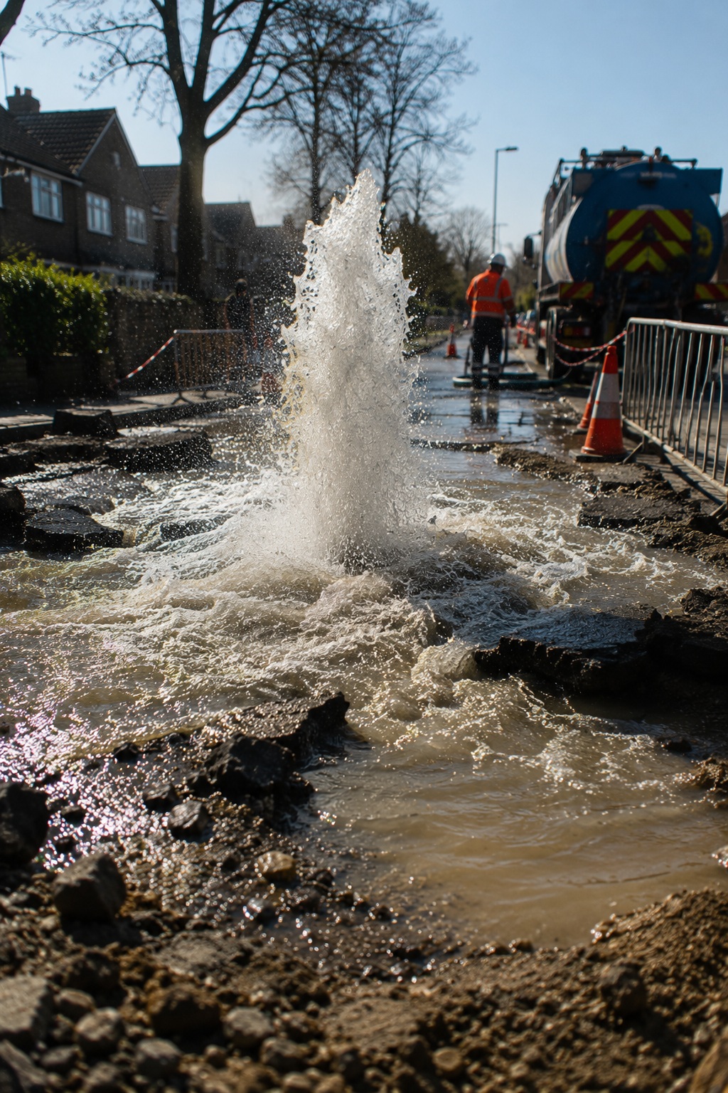 Water losses increased pressure on continuity.