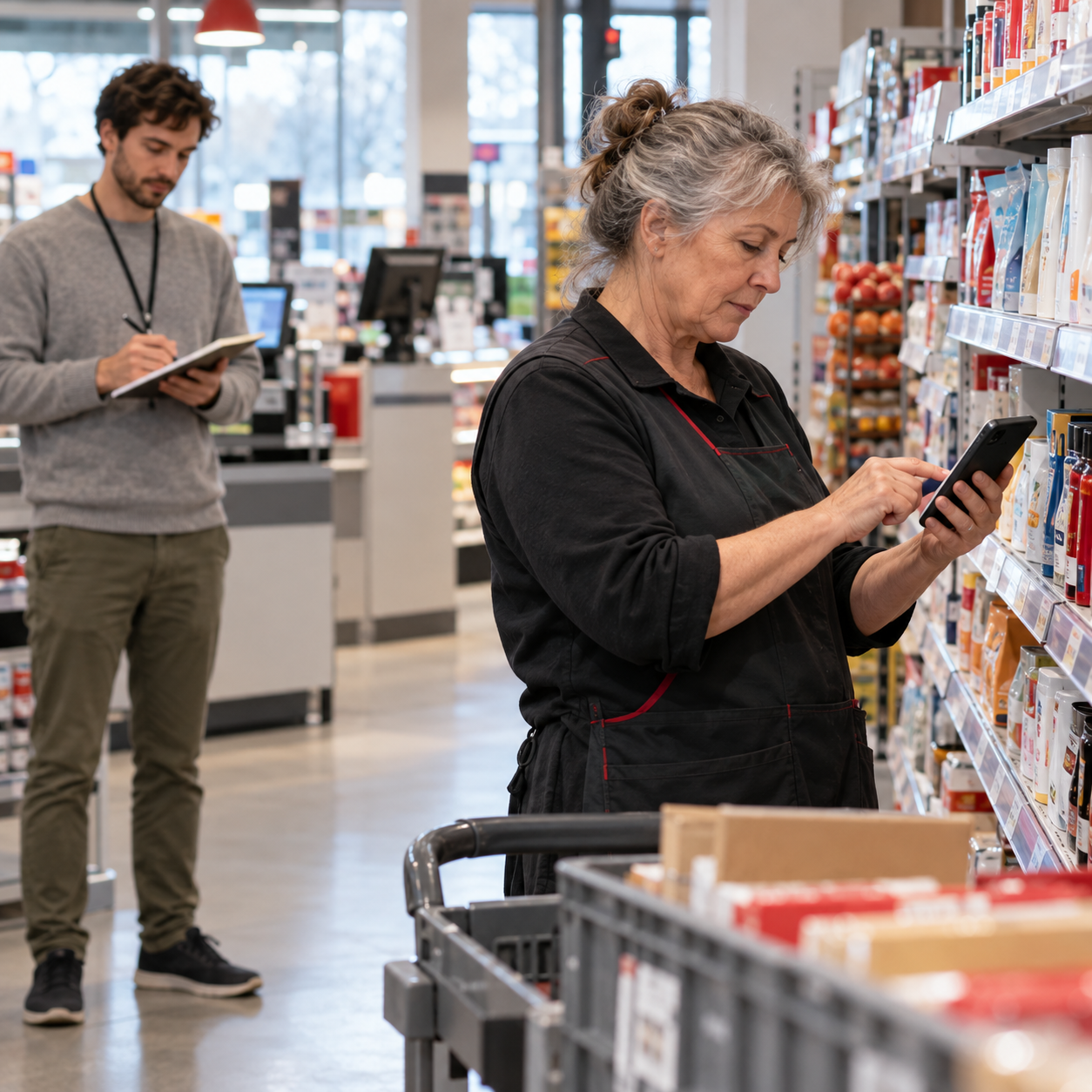 Store operations mobile convergence
