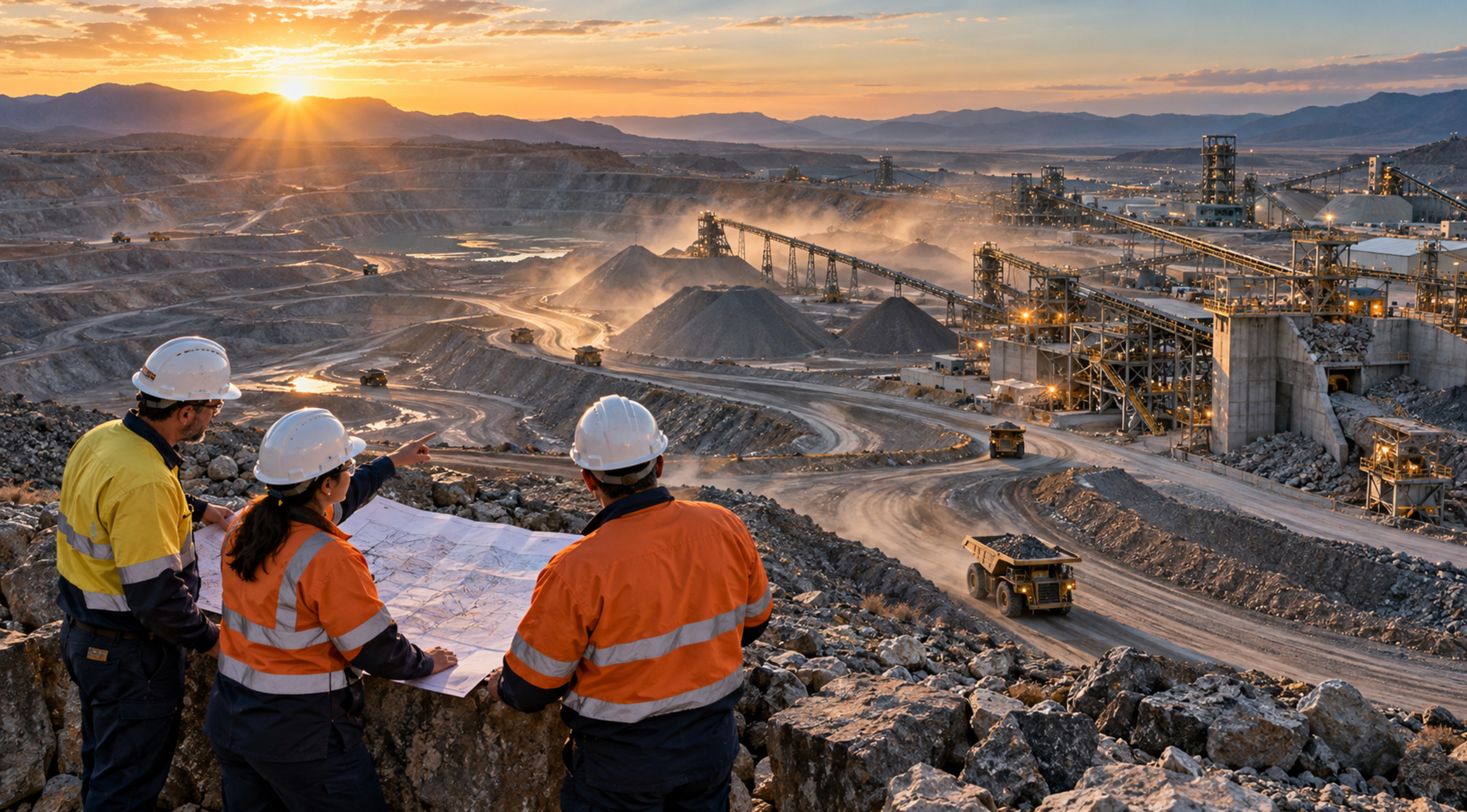 Operations contrasts the monthly plan with the live mine-to-plant system