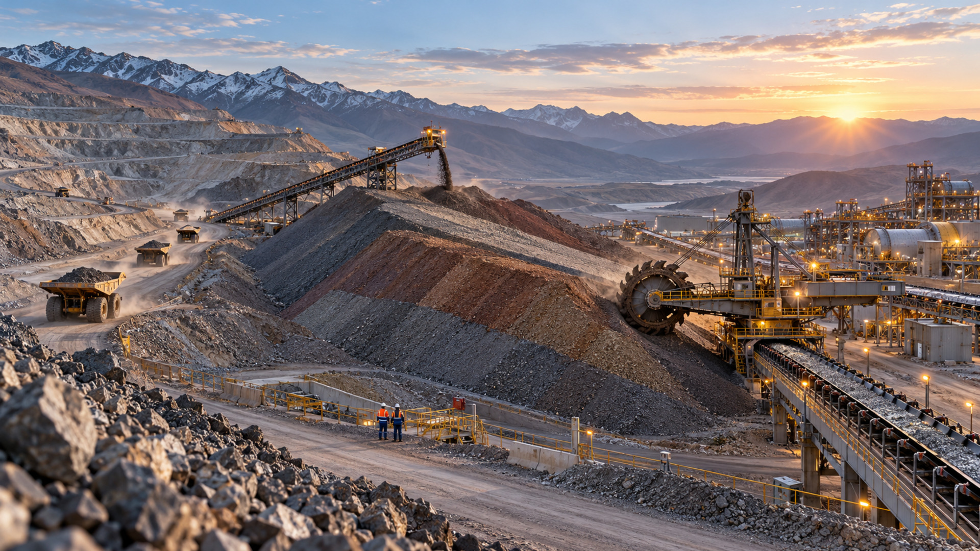 Stockpile Buffer Linking Mine Delivery and Plant Reclaim