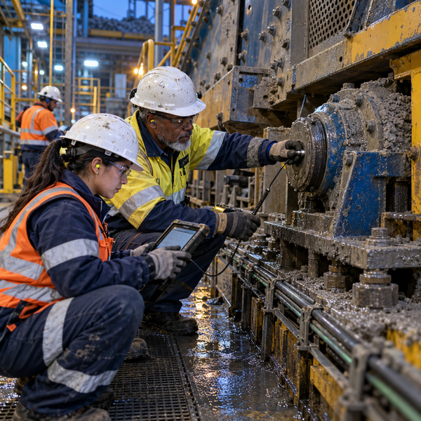 Bearing Inspection and Event Review on a Vibrating Screen