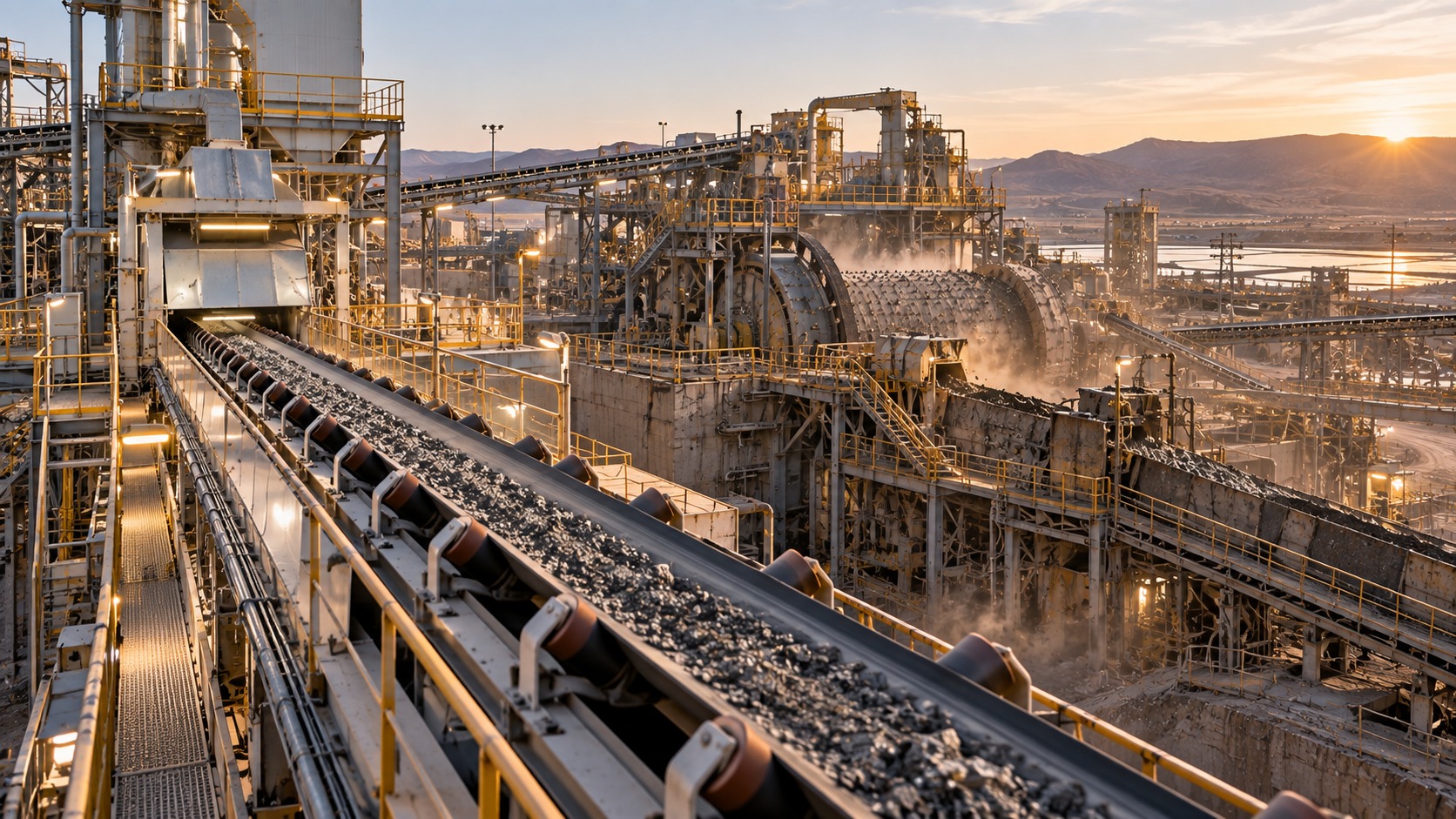 Mining Ramp-Up and Production Stabilization Through Processing Operations