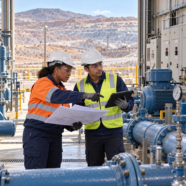 Mine Engineers Linking Pumping and Electrical Capacity