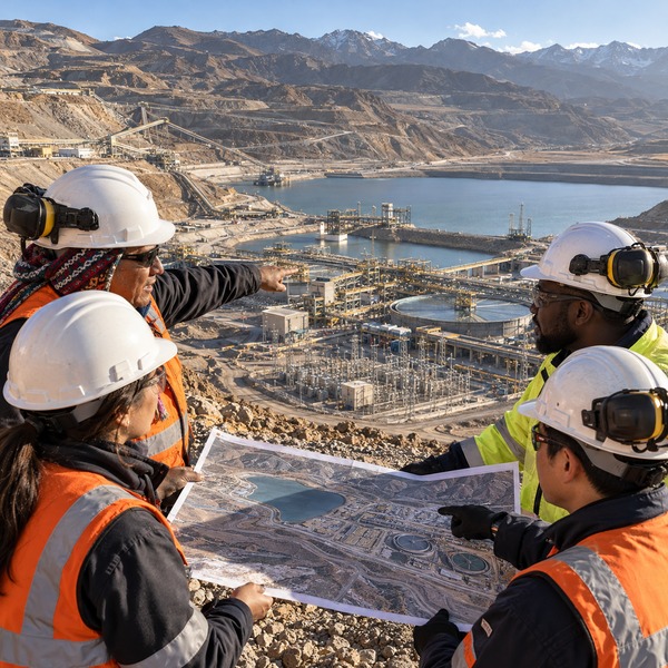 Cross-Functional Mine Team Mapping Water, Energy and Production Decisions