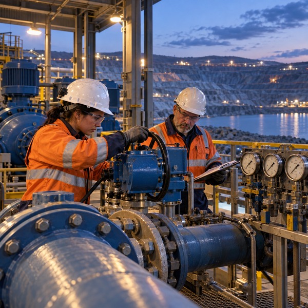 Mine Water Specialists Executing and Verifying a Pumping Decision