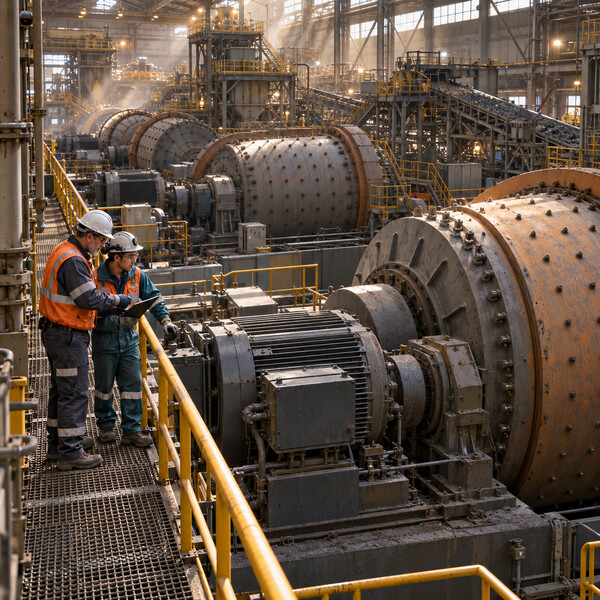 Engineers Anticipating a Grinding-Circuit Power Bottleneck
