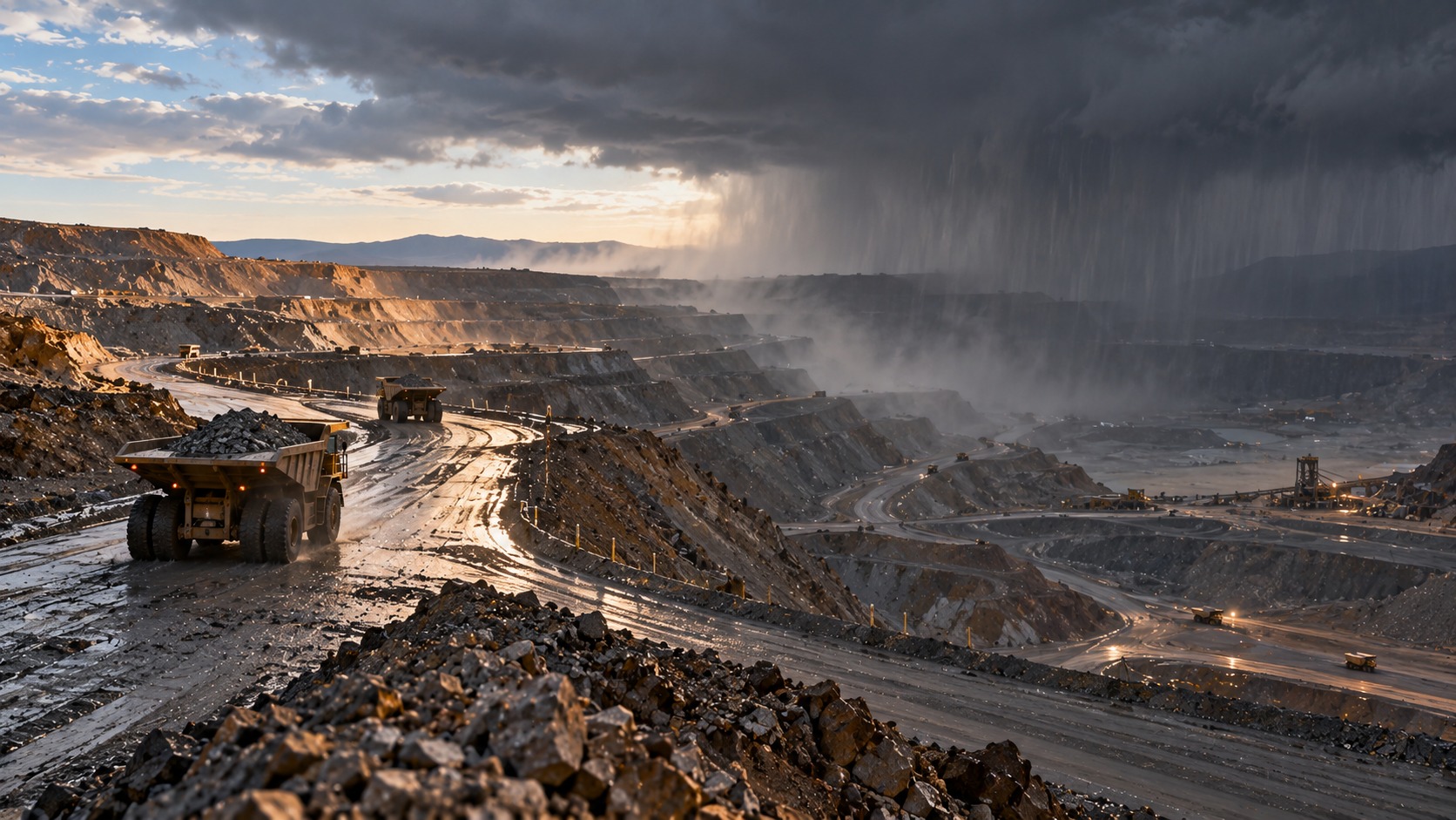 Climate Risk as an Operational Variable in Open-Pit Mining