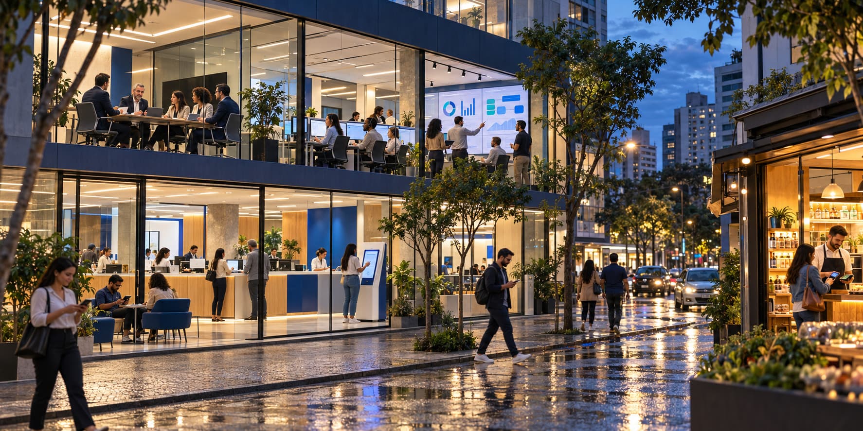 Brazilian electricity retailer managing the customer lifecycle across executive teams, a call center, customer service office and digital channels