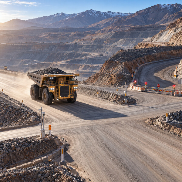 Autonomous Haul Truck at a Controlled Mine Intersection