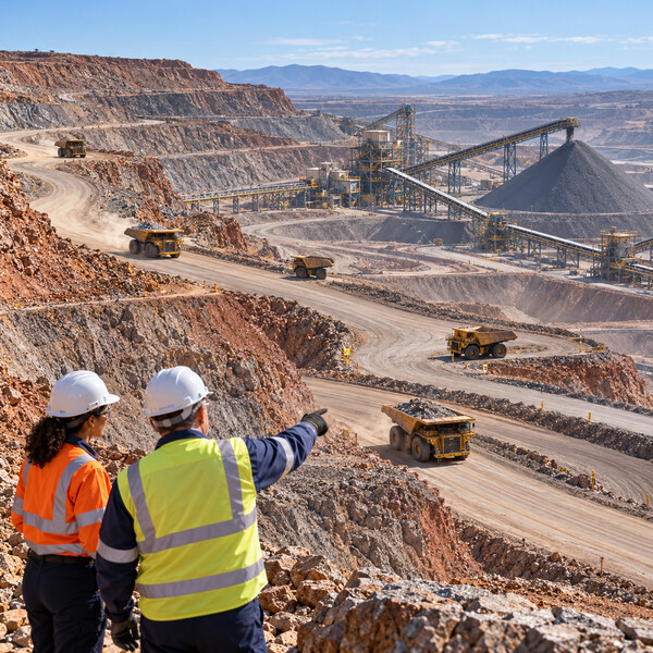 Coordinated Haul Routes Across the Mine